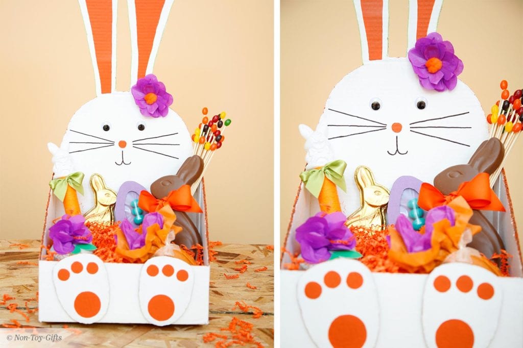 bunny easter basket