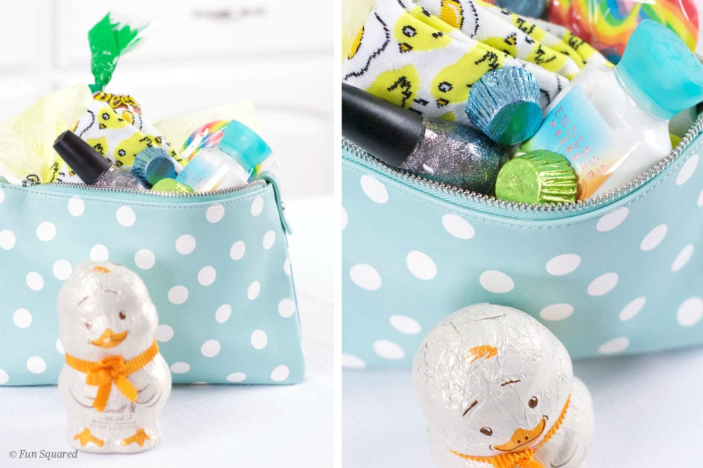 makeup bag easter basket