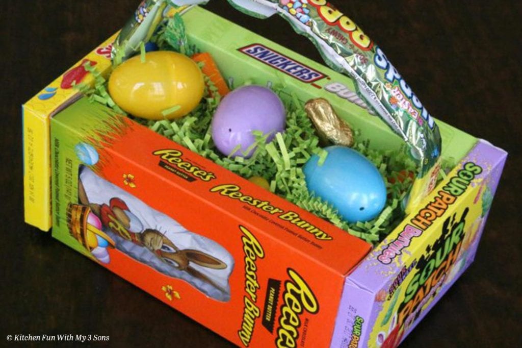 candy easter basket