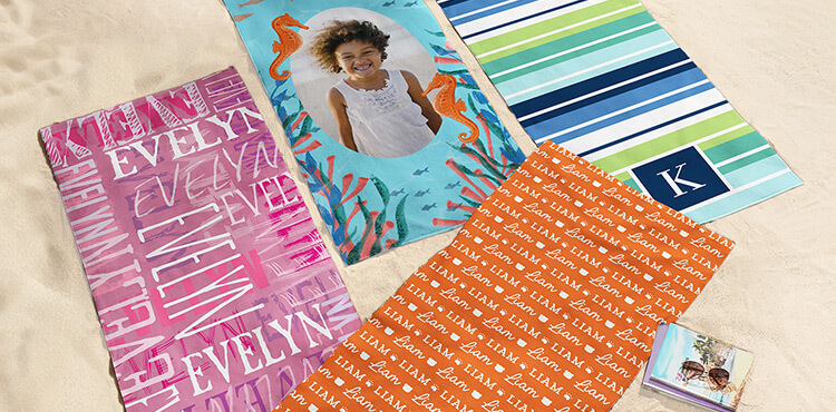 Personalized Beach Towels