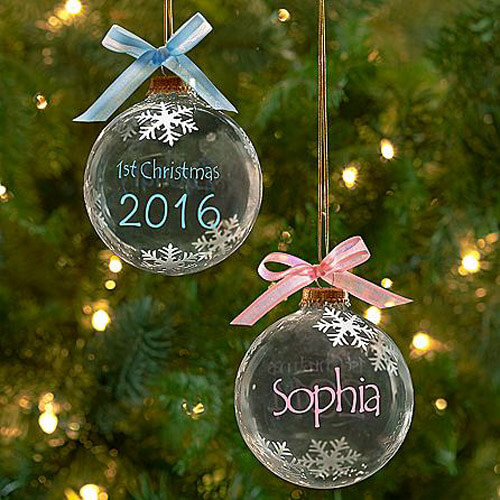 Baby Shower Gift Idea by Gifts.com - Baby's First Christmas Ornament